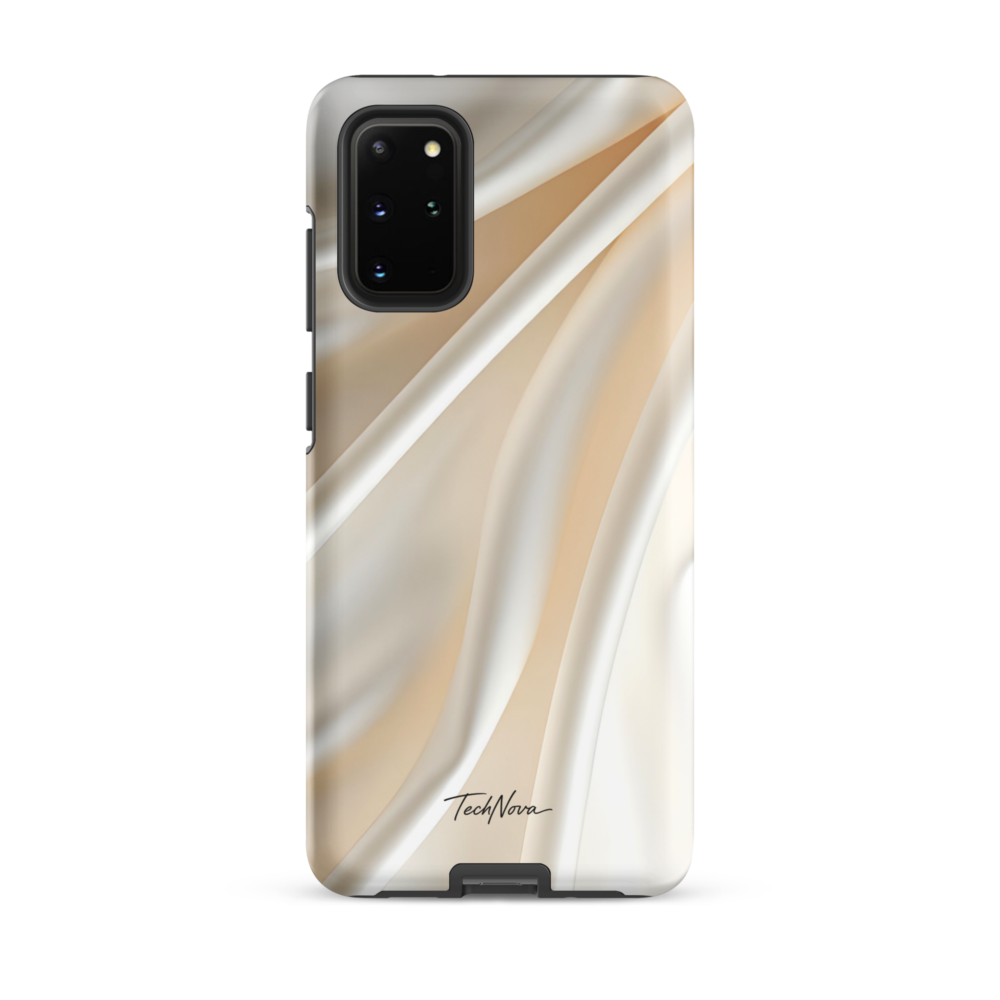 Coque Samsung TechNova Couture Signature - Protection premium haute couture double couche avec charge par induction
