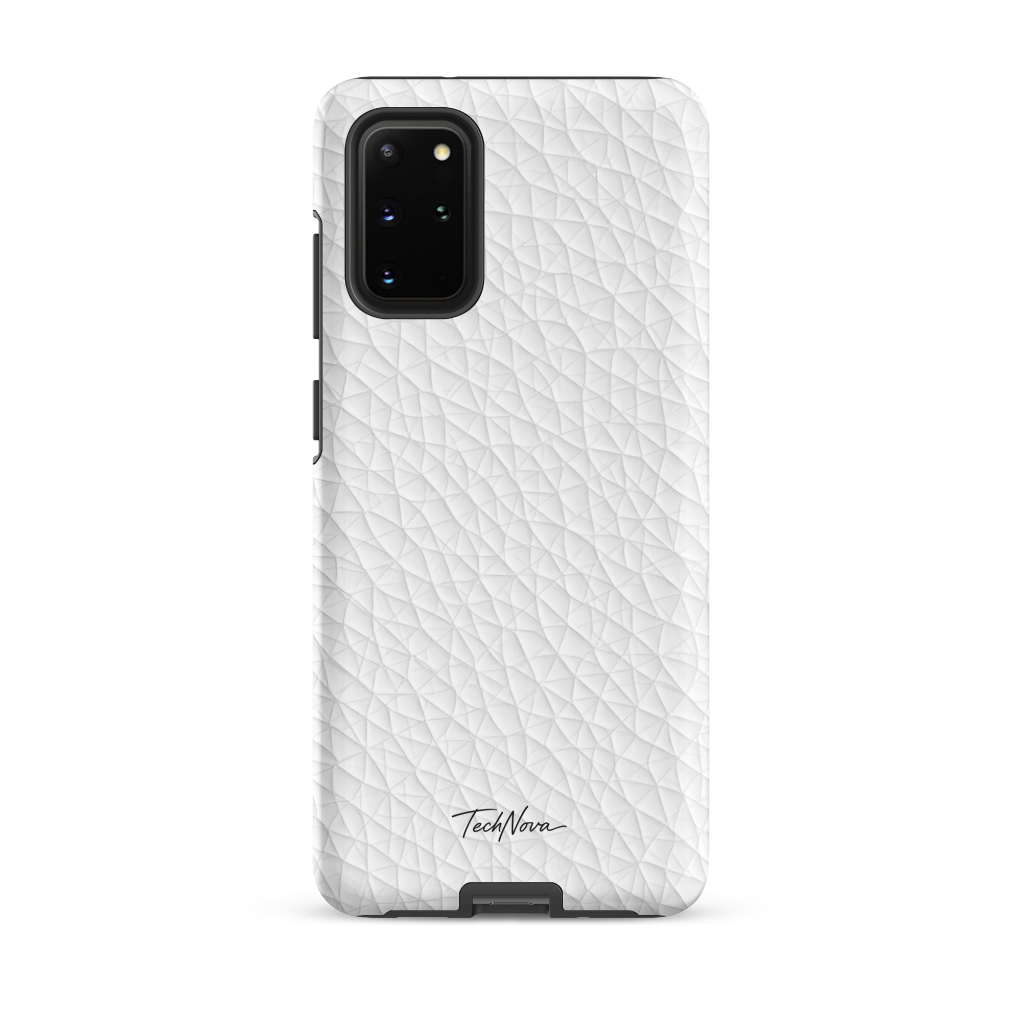 Coque Samsung TechNova Couture Signature - Protection premium haute couture double couche avec charge par induction