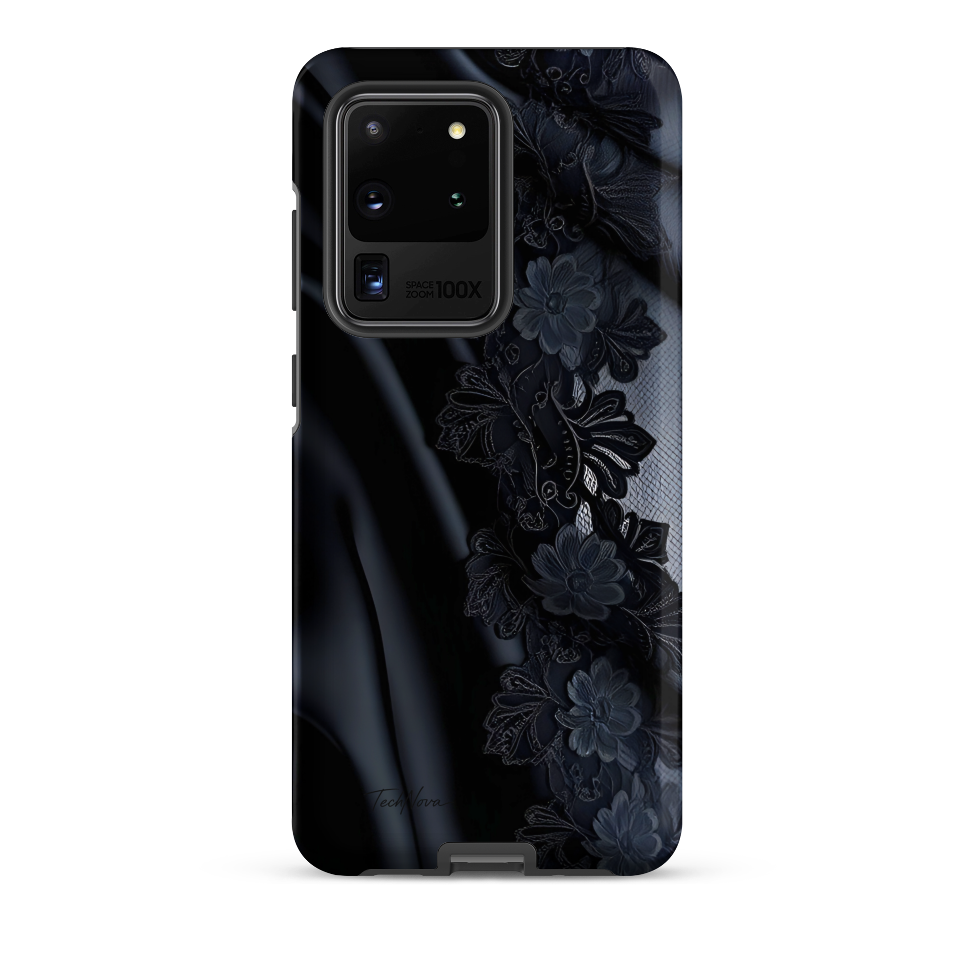 Coque Samsung TechNova Couture Signature - Protection premium haute couture double couche avec charge par induction