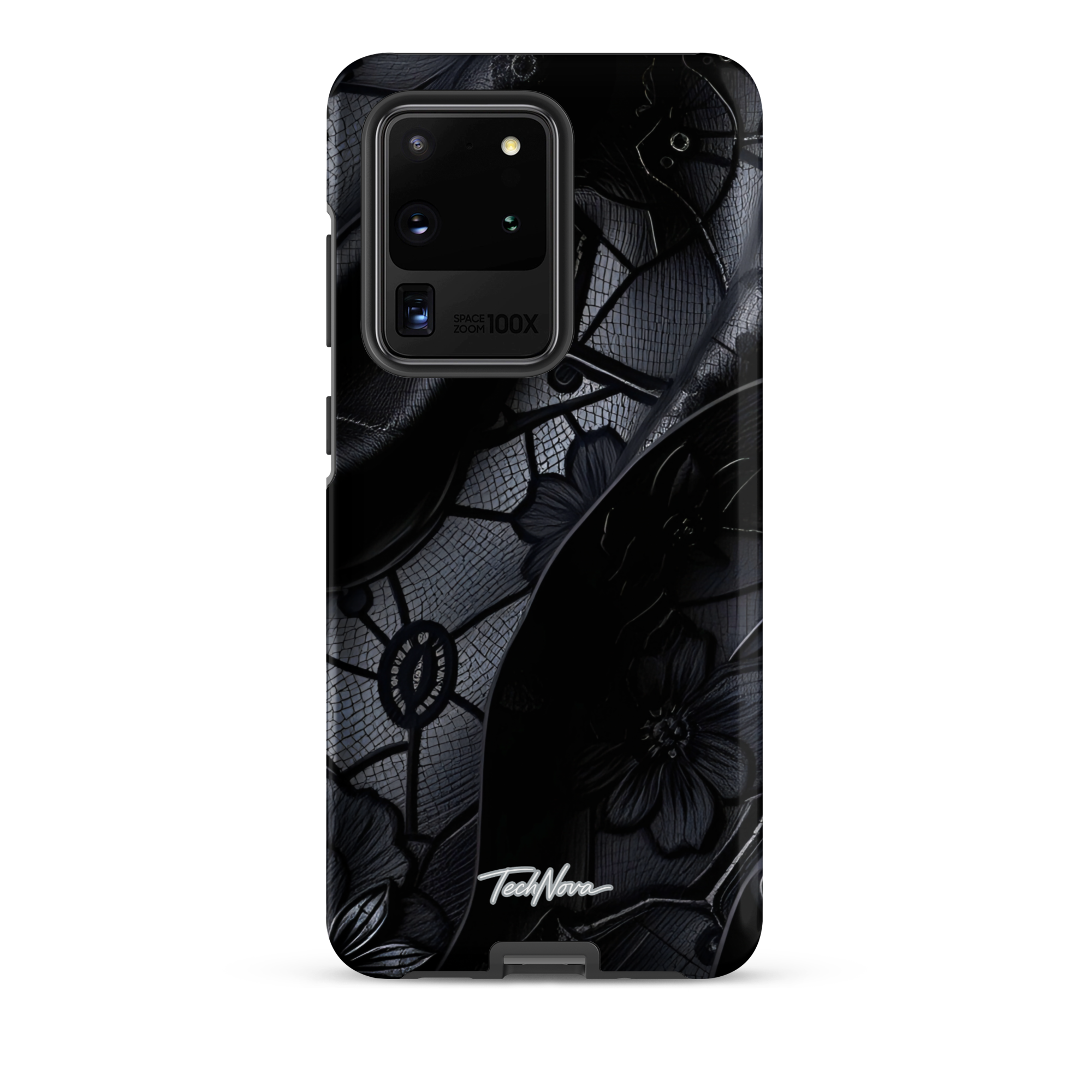 Coque Samsung TechNova Couture Signature - Protection premium haute couture double couche avec charge par induction