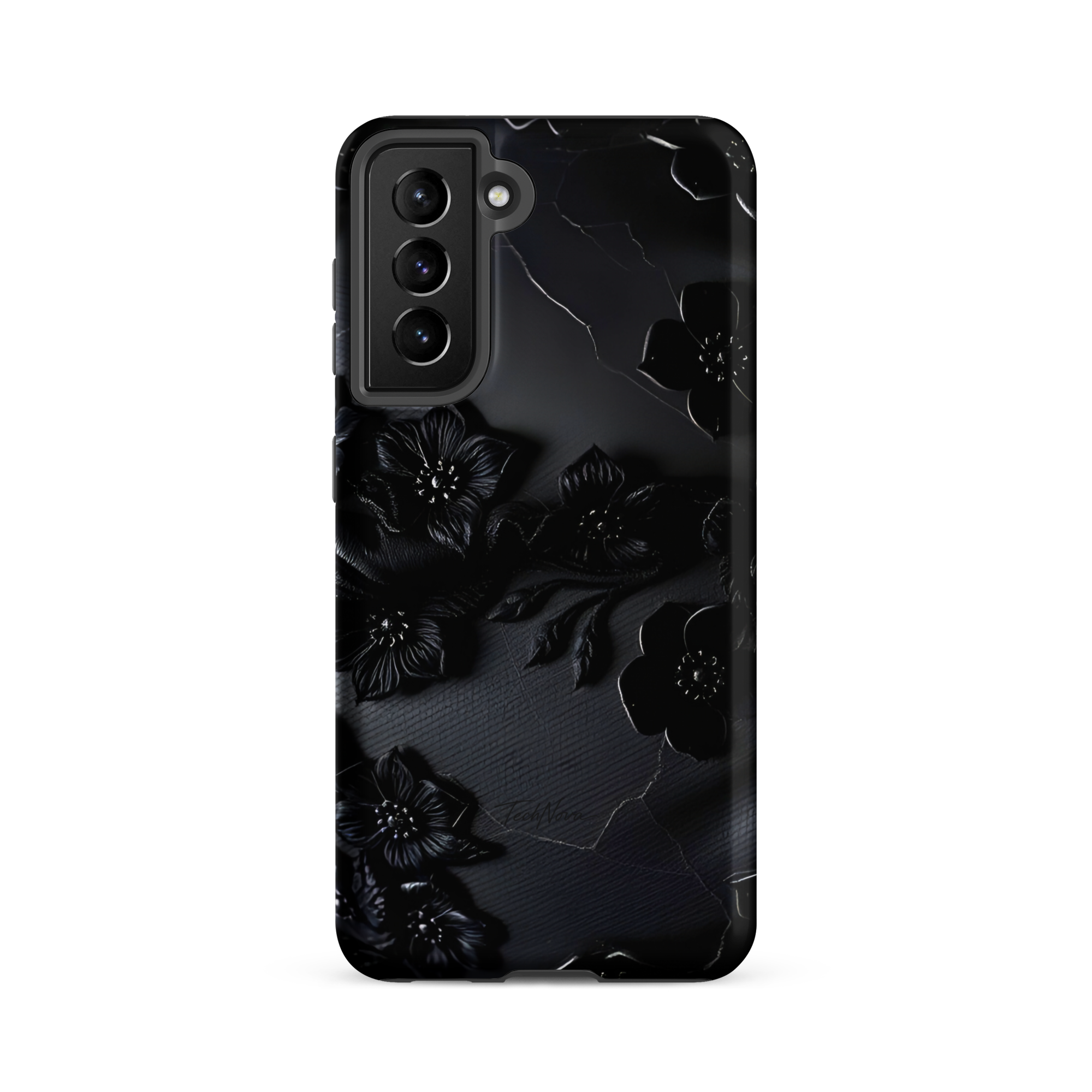 Coque Samsung TechNova Couture Signature - Protection premium haute couture double couche avec charge par induction