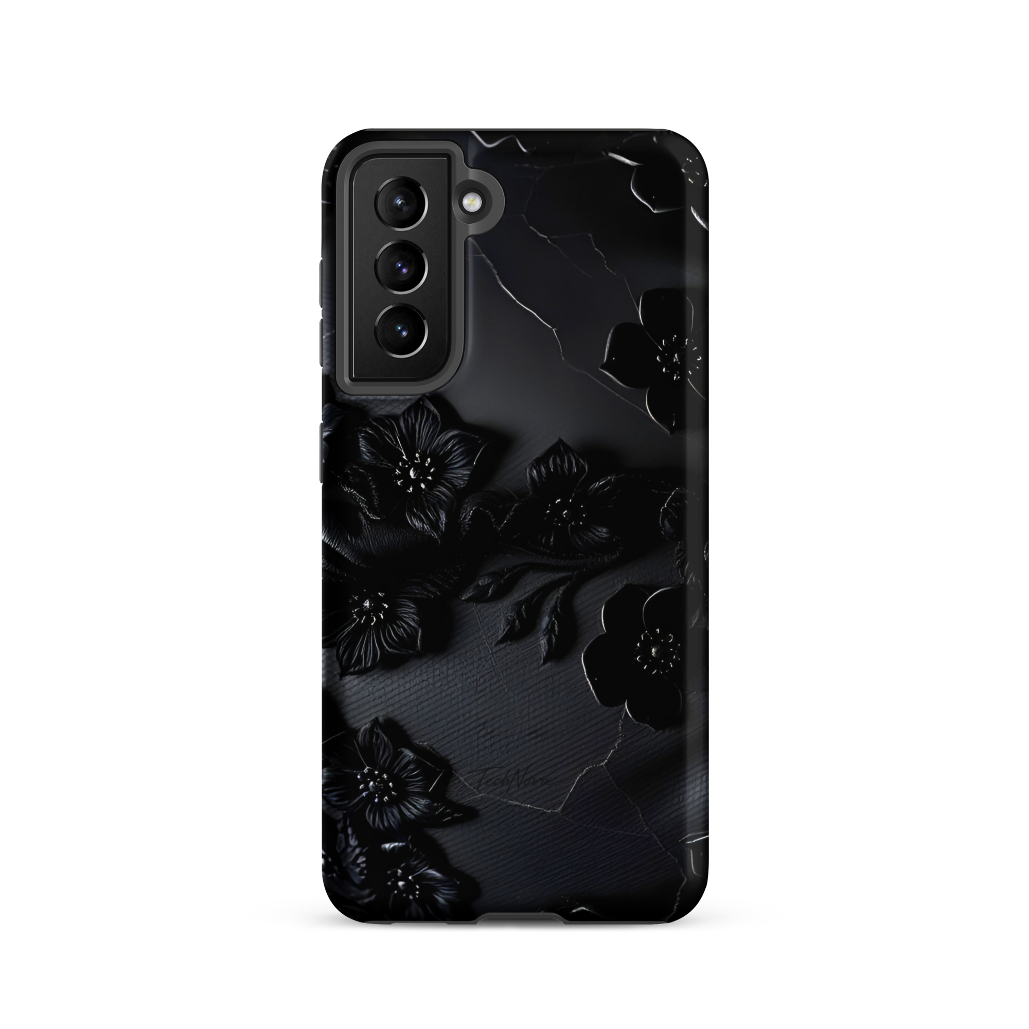 Coque Samsung TechNova Couture Signature - Protection premium haute couture double couche avec charge par induction