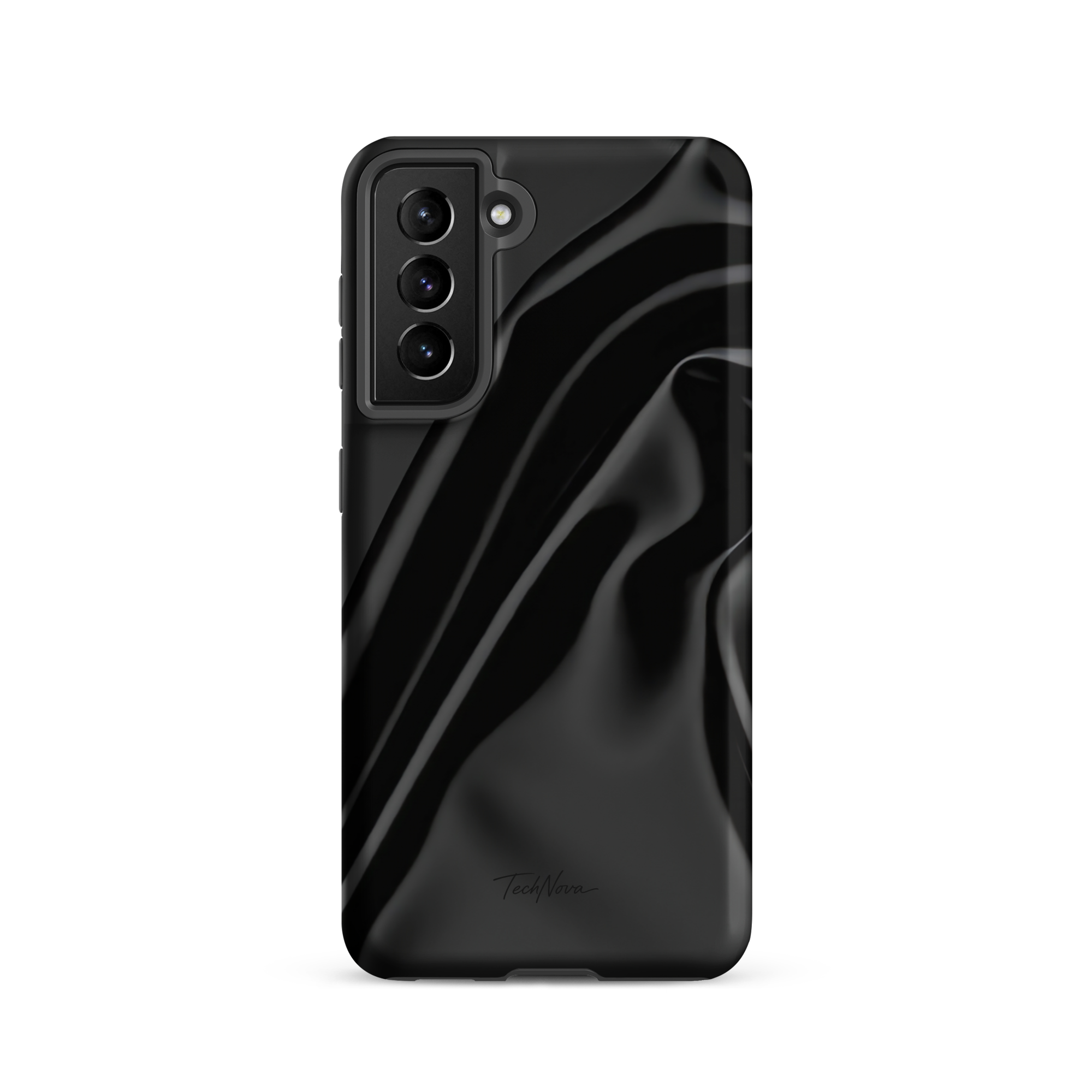 Coque Samsung TechNova Couture Signature - Protection premium haute couture double couche avec charge par induction