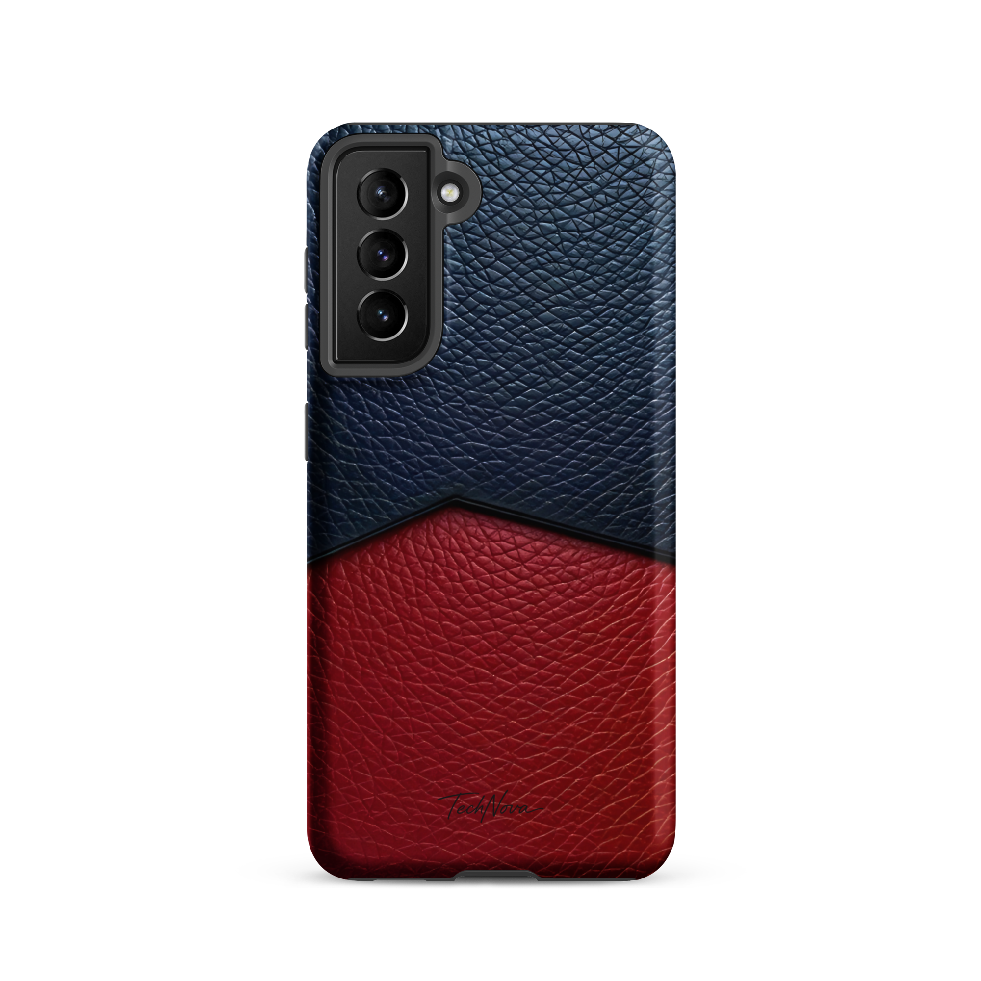 Coque Samsung TechNova Couture Signature - Protection premium haute couture double couche avec charge par induction