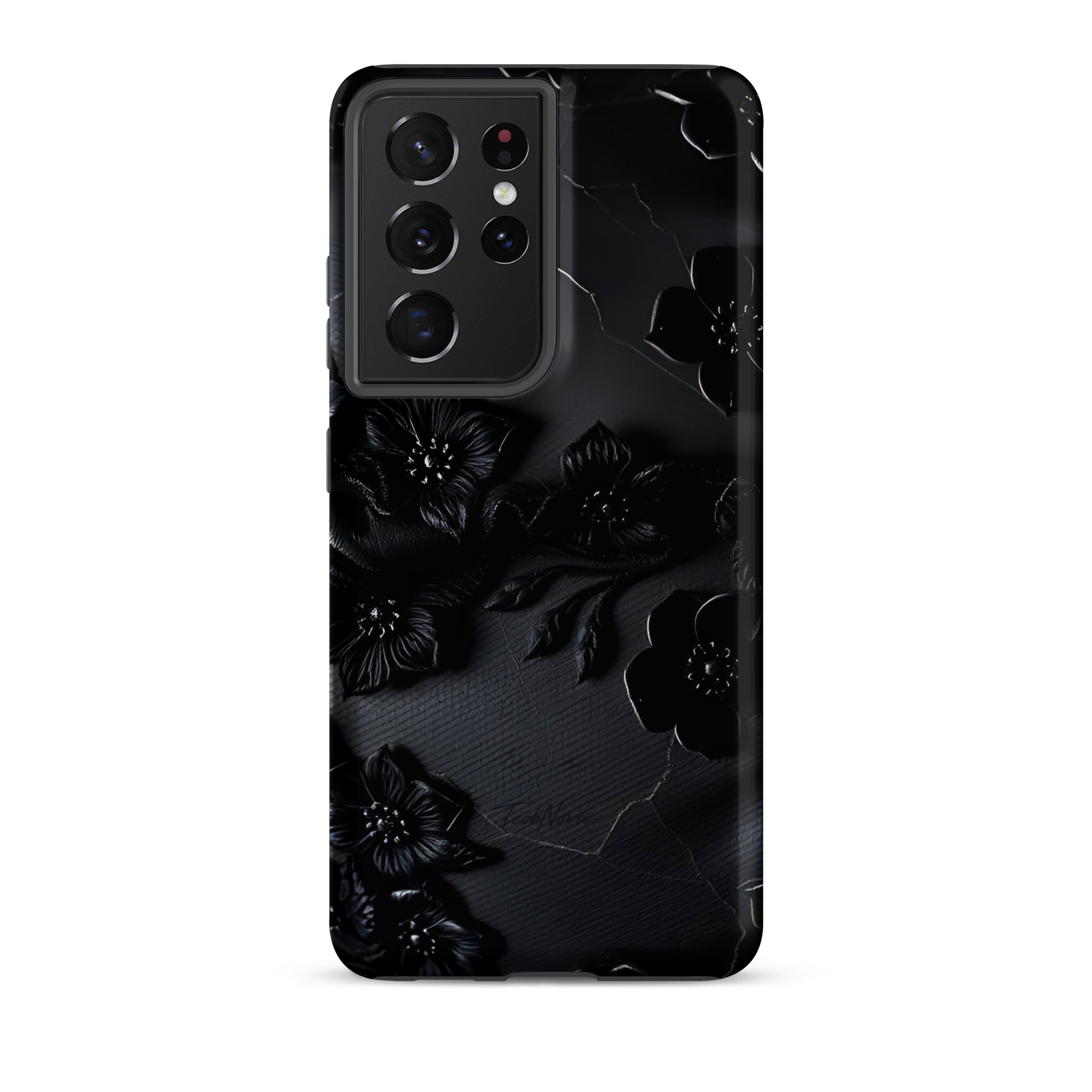 Coque Samsung TechNova Couture Signature - Protection premium haute couture double couche avec charge par induction