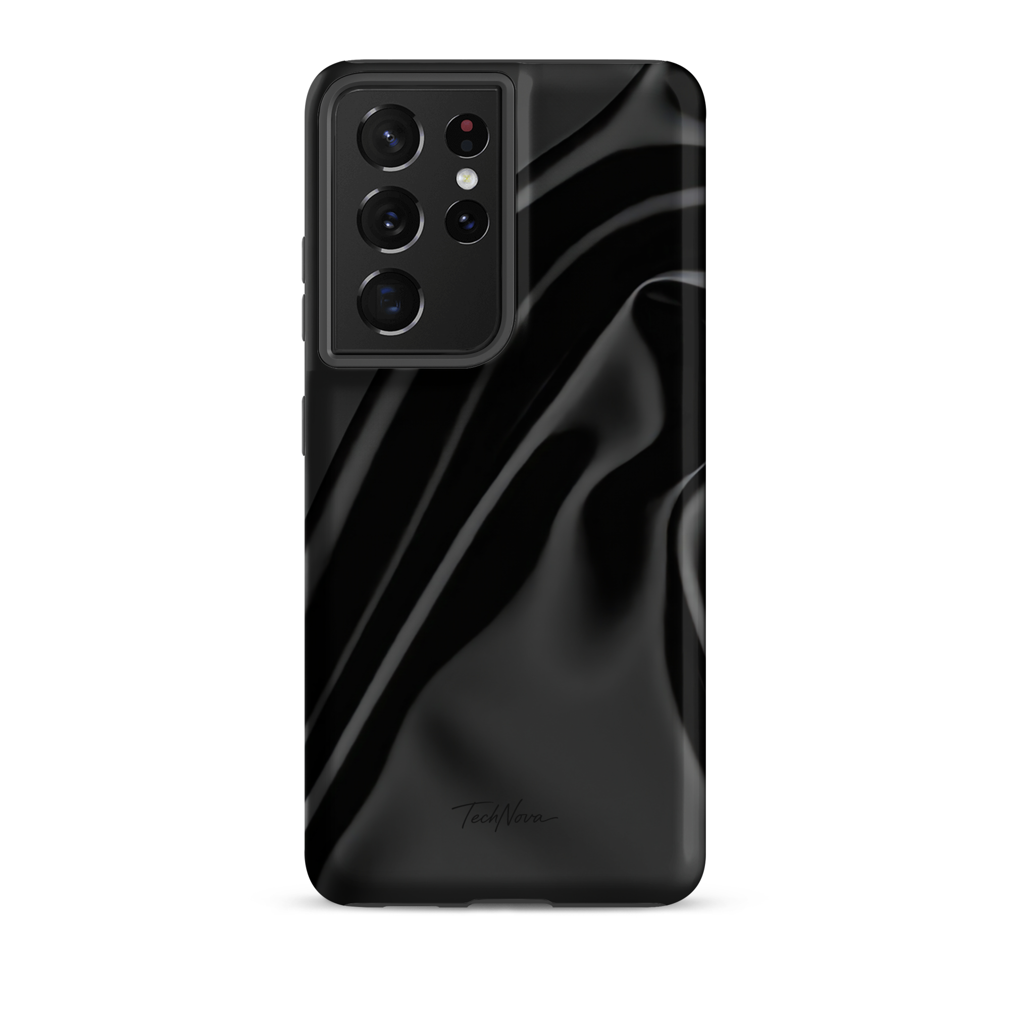 Coque Samsung TechNova Couture Signature - Protection premium haute couture double couche avec charge par induction