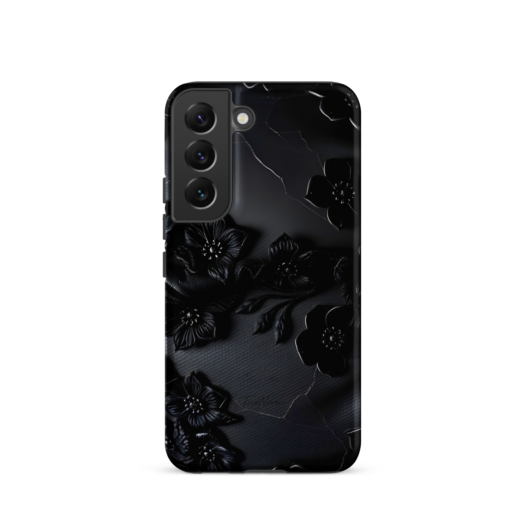 Coque Samsung TechNova Couture Signature - Protection premium haute couture double couche avec charge par induction