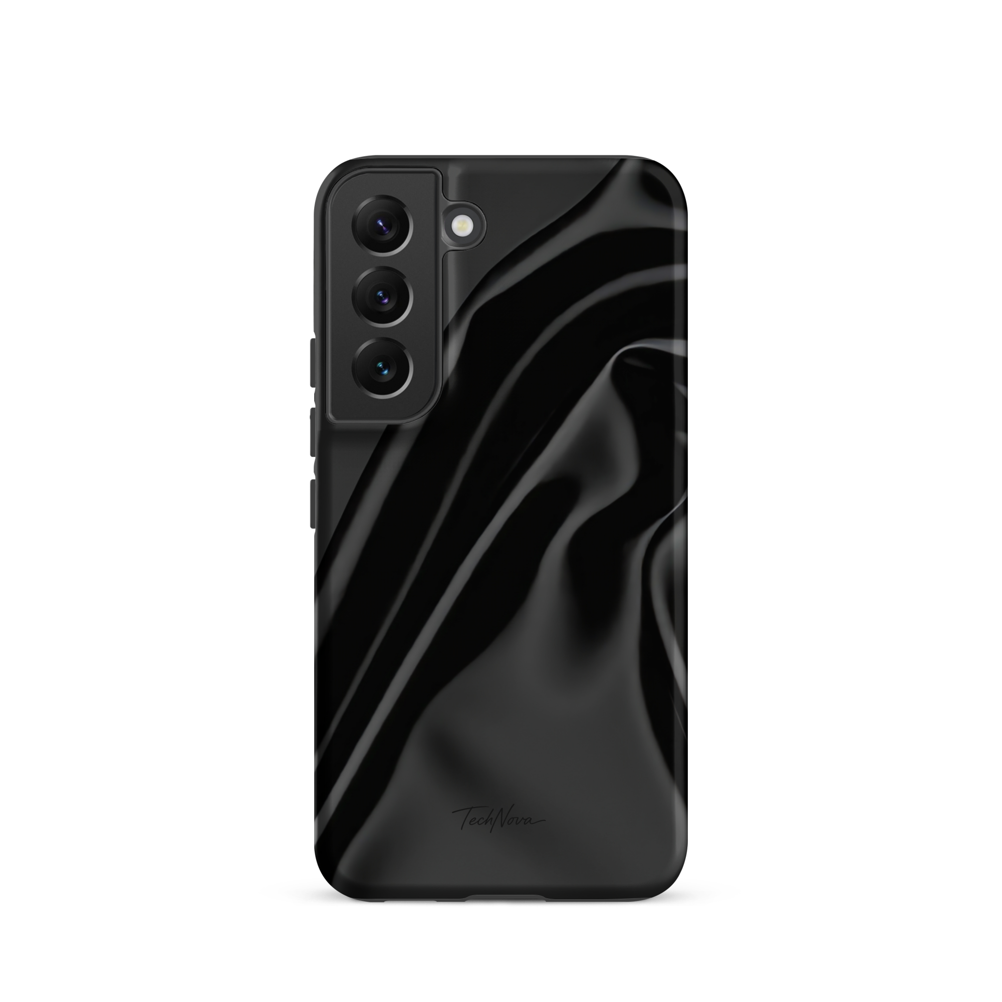 Coque Samsung TechNova Couture Signature - Protection premium haute couture double couche avec charge par induction