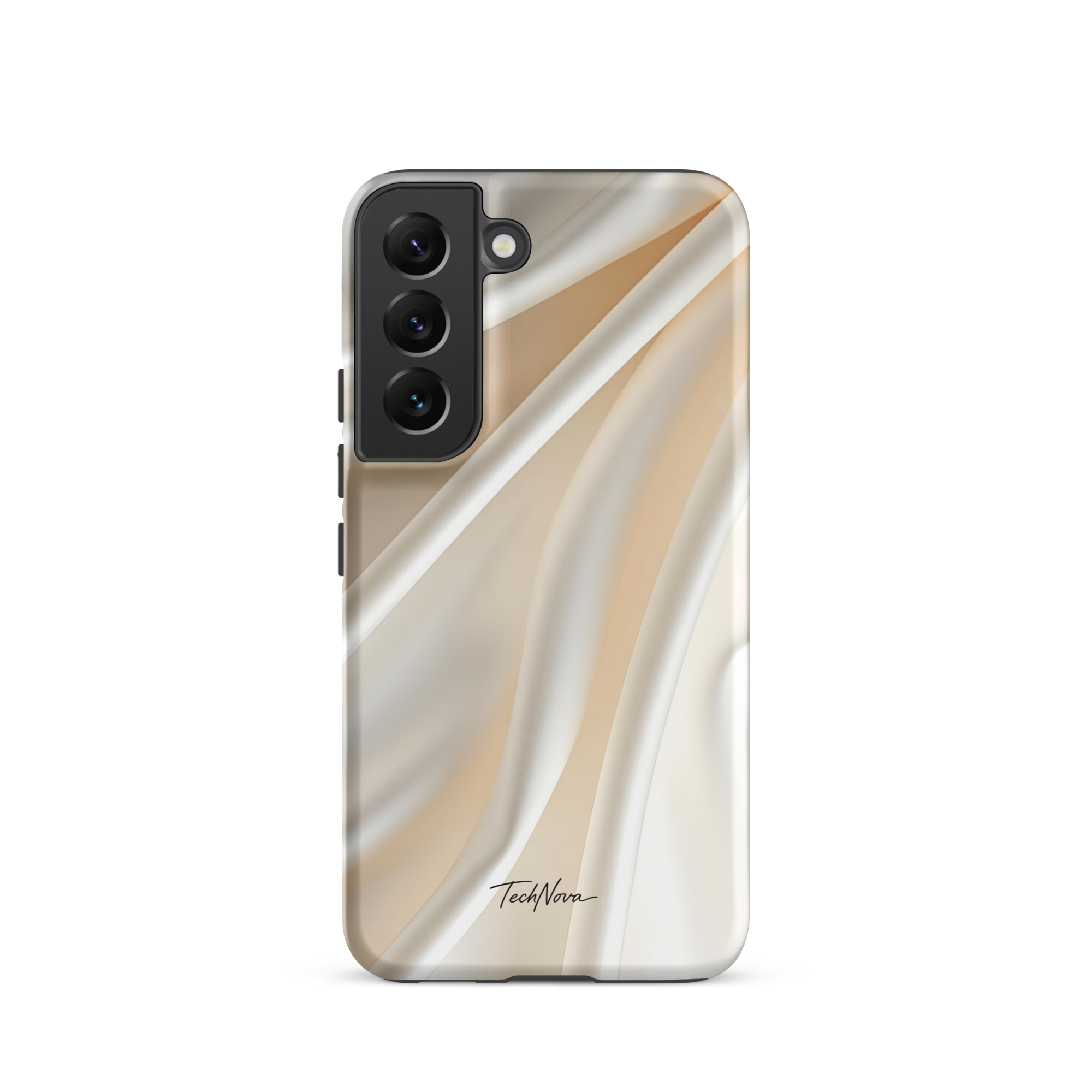 Coque Samsung TechNova Couture Signature - Protection premium haute couture double couche avec charge par induction