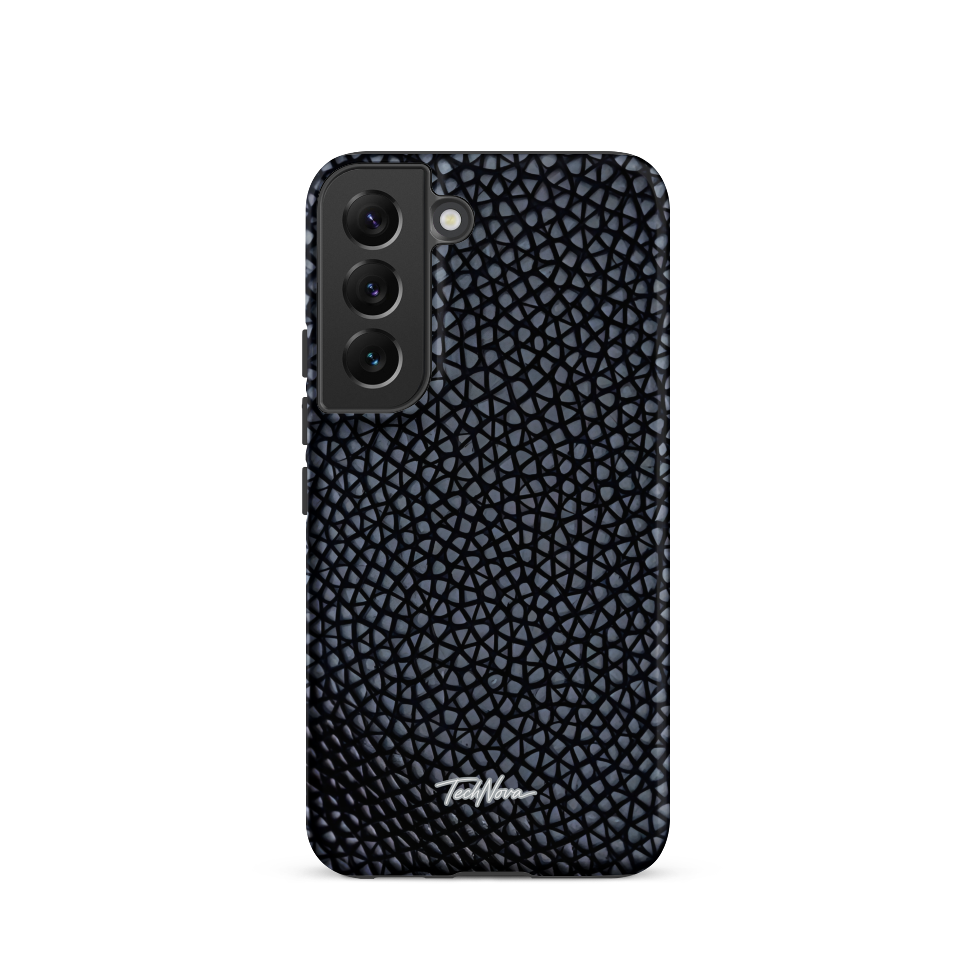 Coque Samsung TechNova Couture Signature - Protection premium haute couture double couche avec charge par induction