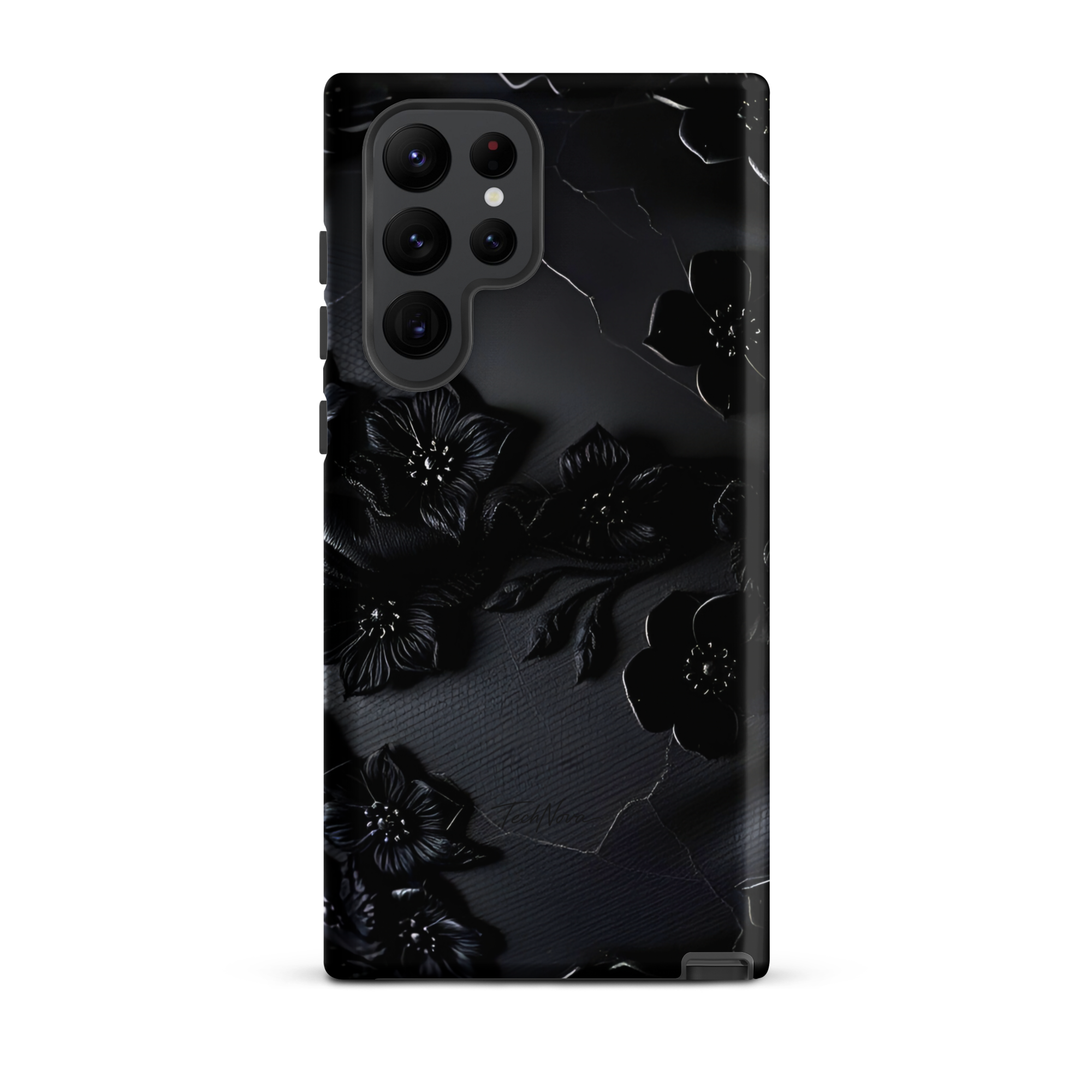 Coque Samsung TechNova Couture Signature - Protection premium haute couture double couche avec charge par induction