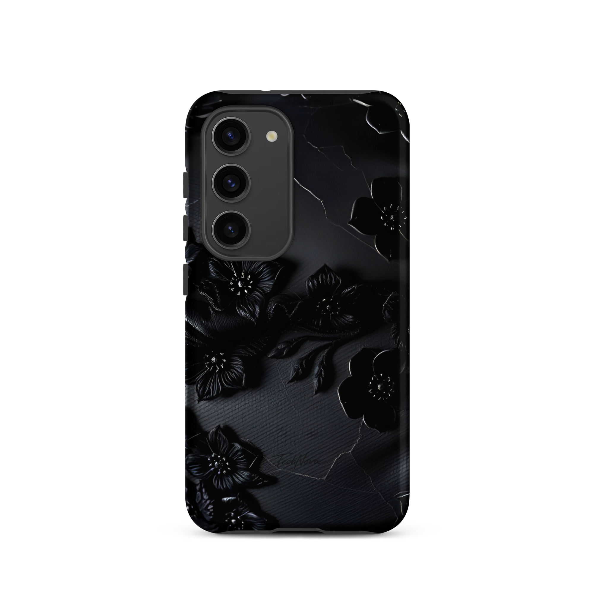 Coque Samsung TechNova Couture Signature - Protection premium haute couture double couche avec charge par induction