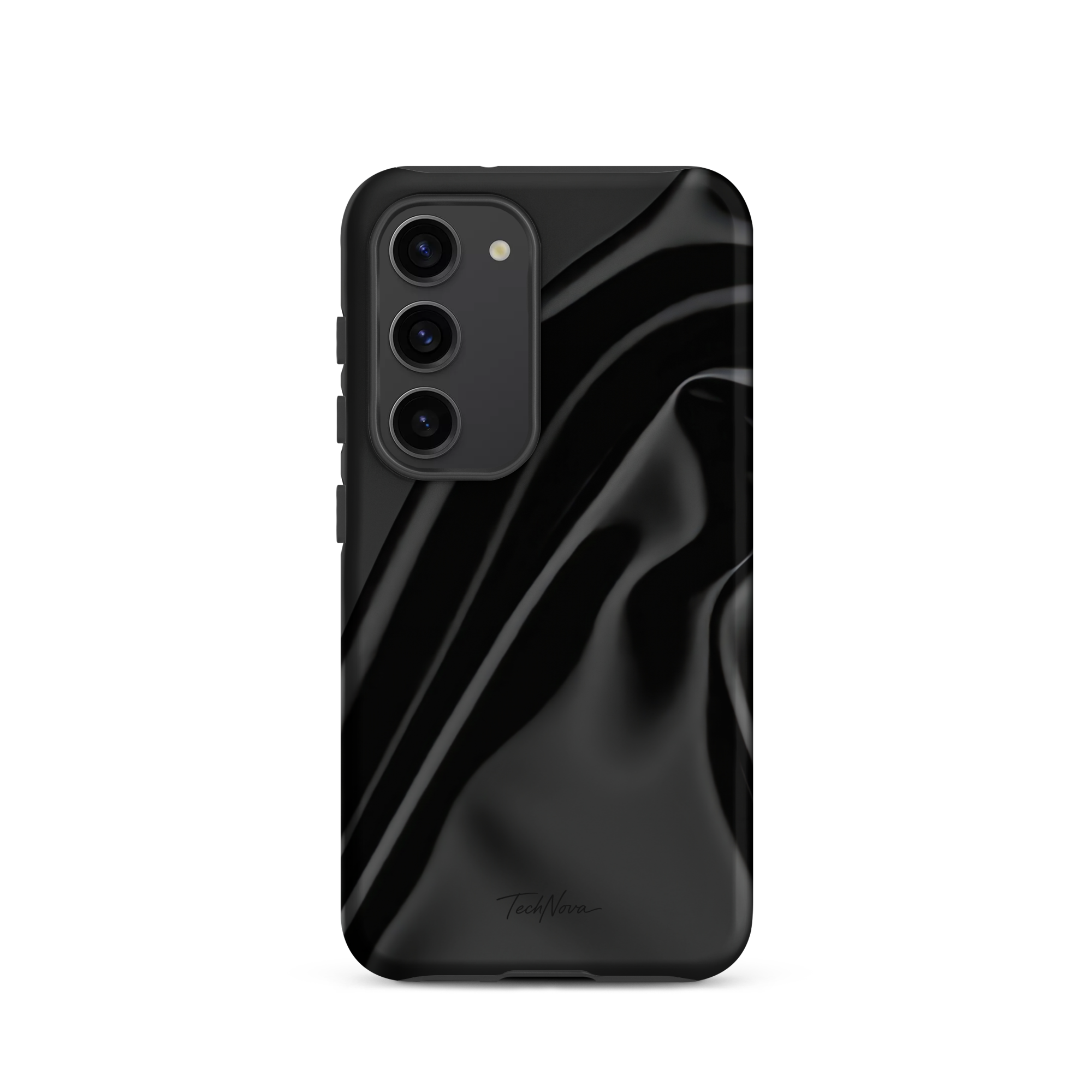 Coque Samsung TechNova Couture Signature - Protection premium haute couture double couche avec charge par induction