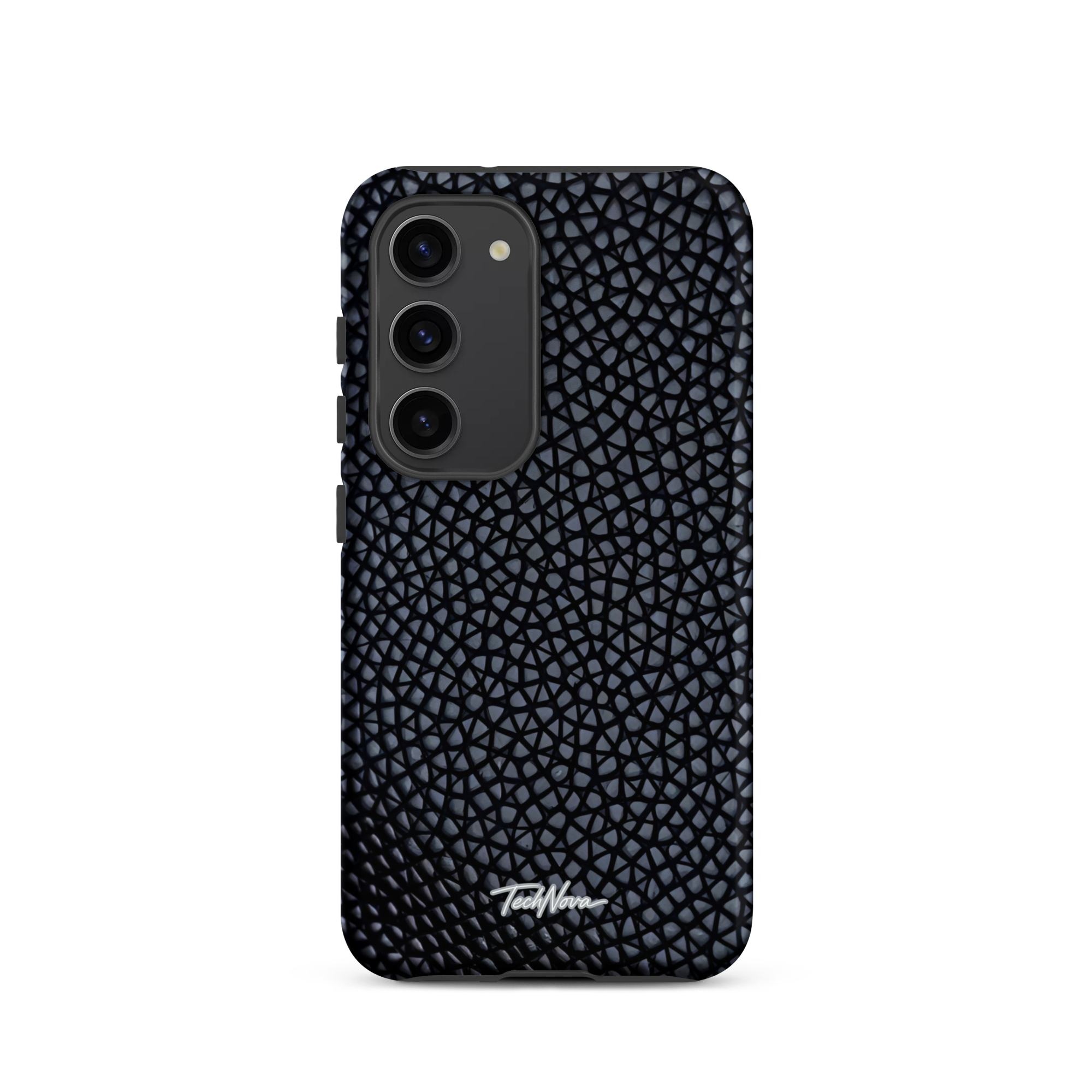 Coque Samsung TechNova Couture Signature - Protection premium haute couture double couche avec charge par induction