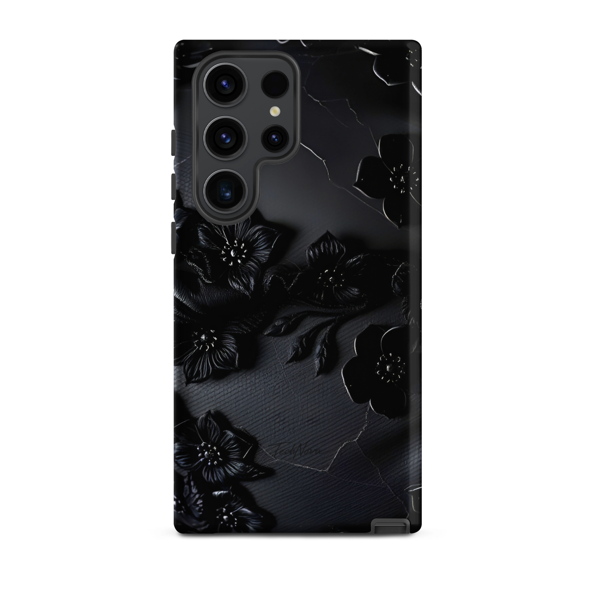 Coque Samsung TechNova Couture Signature - Protection premium haute couture double couche avec charge par induction