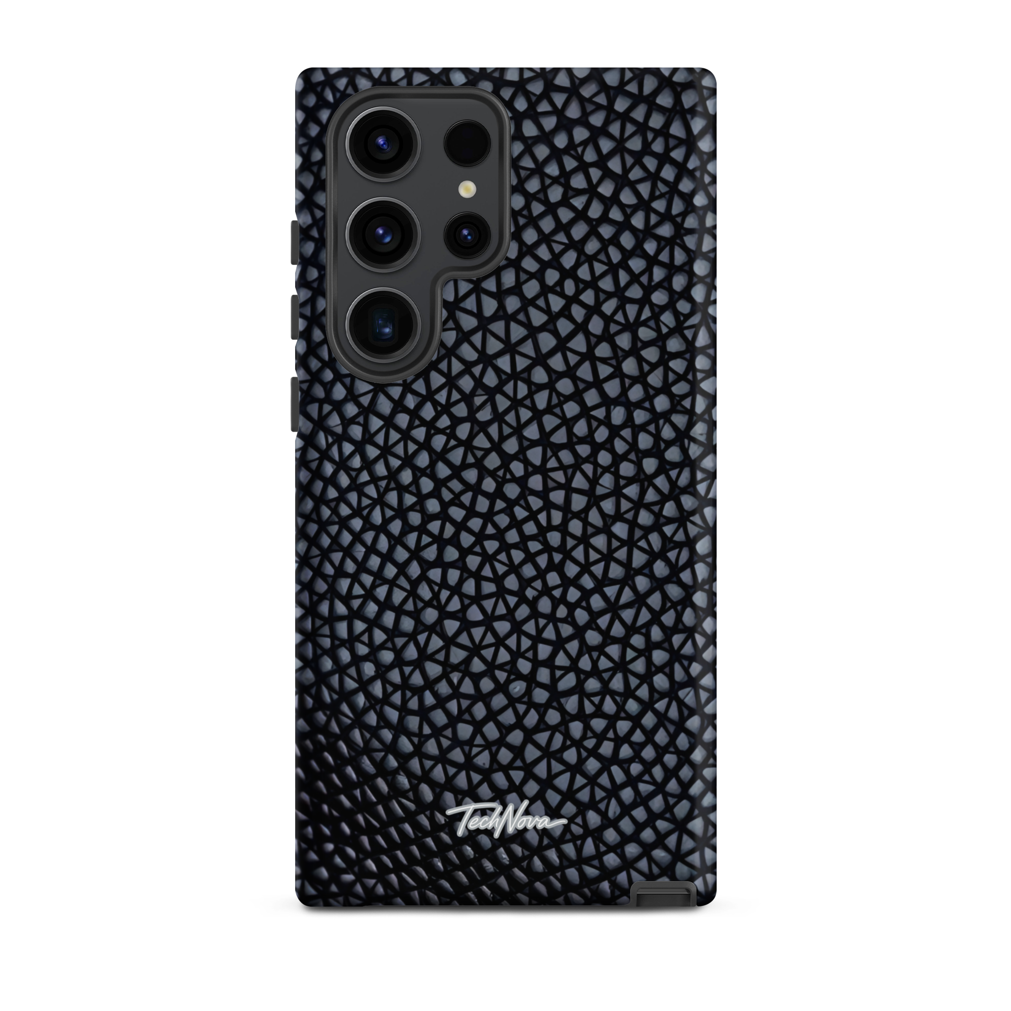 Coque Samsung TechNova Couture Signature - Protection premium haute couture double couche avec charge par induction