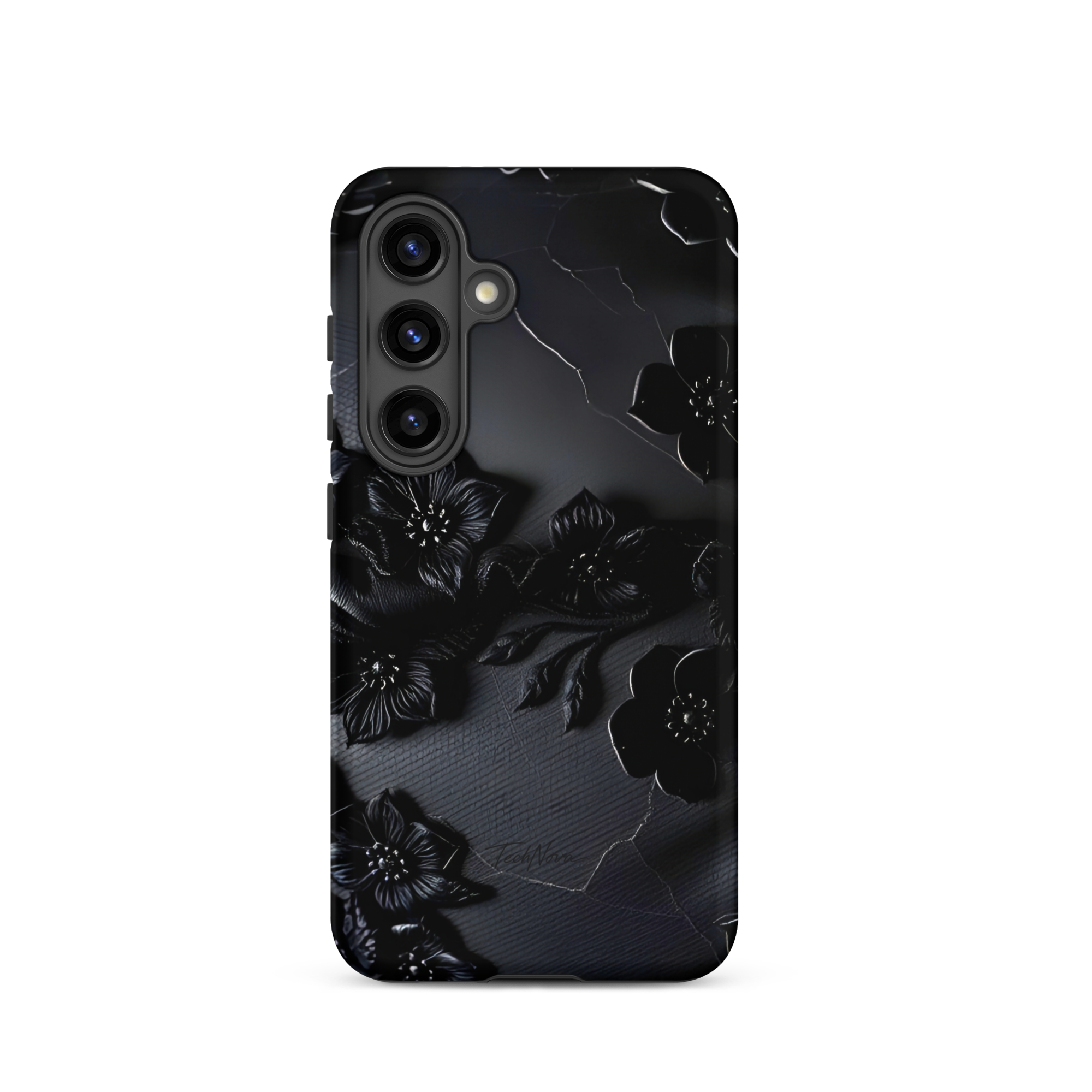 Coque Samsung TechNova Couture Signature - Protection premium haute couture double couche avec charge par induction