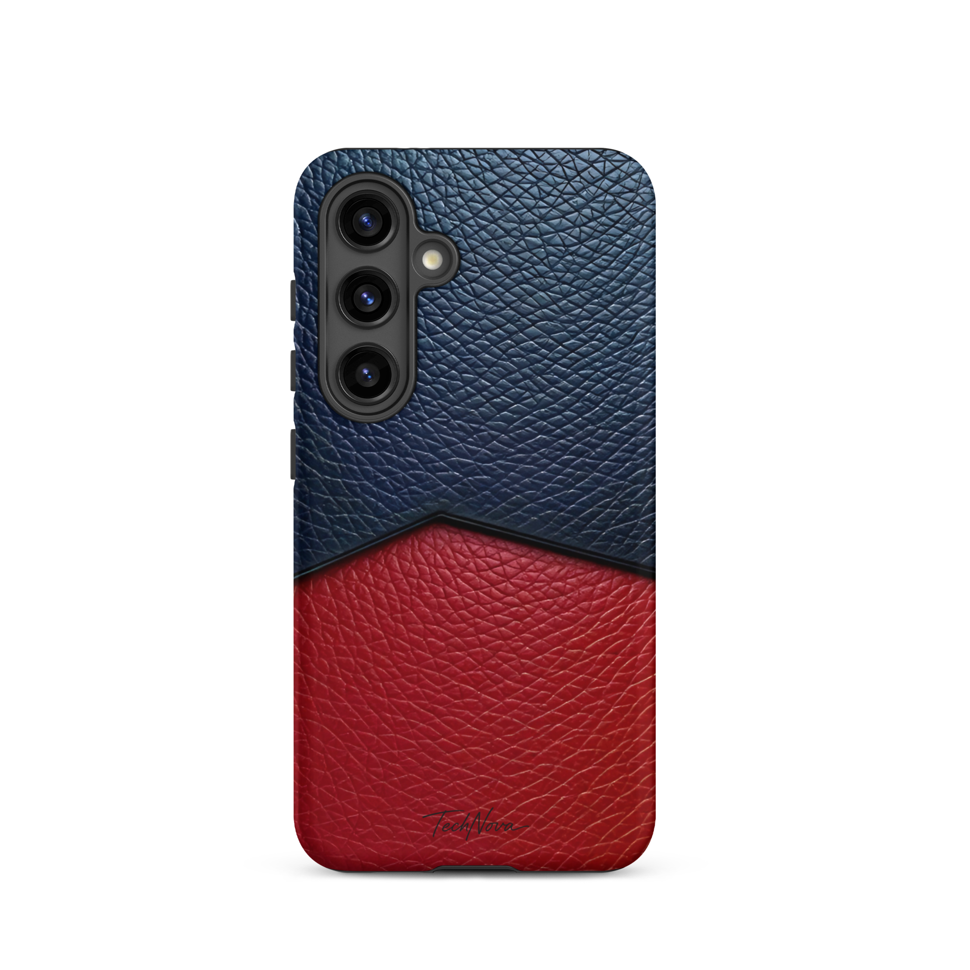 Coque Samsung TechNova Couture Signature - Protection premium haute couture double couche avec charge par induction