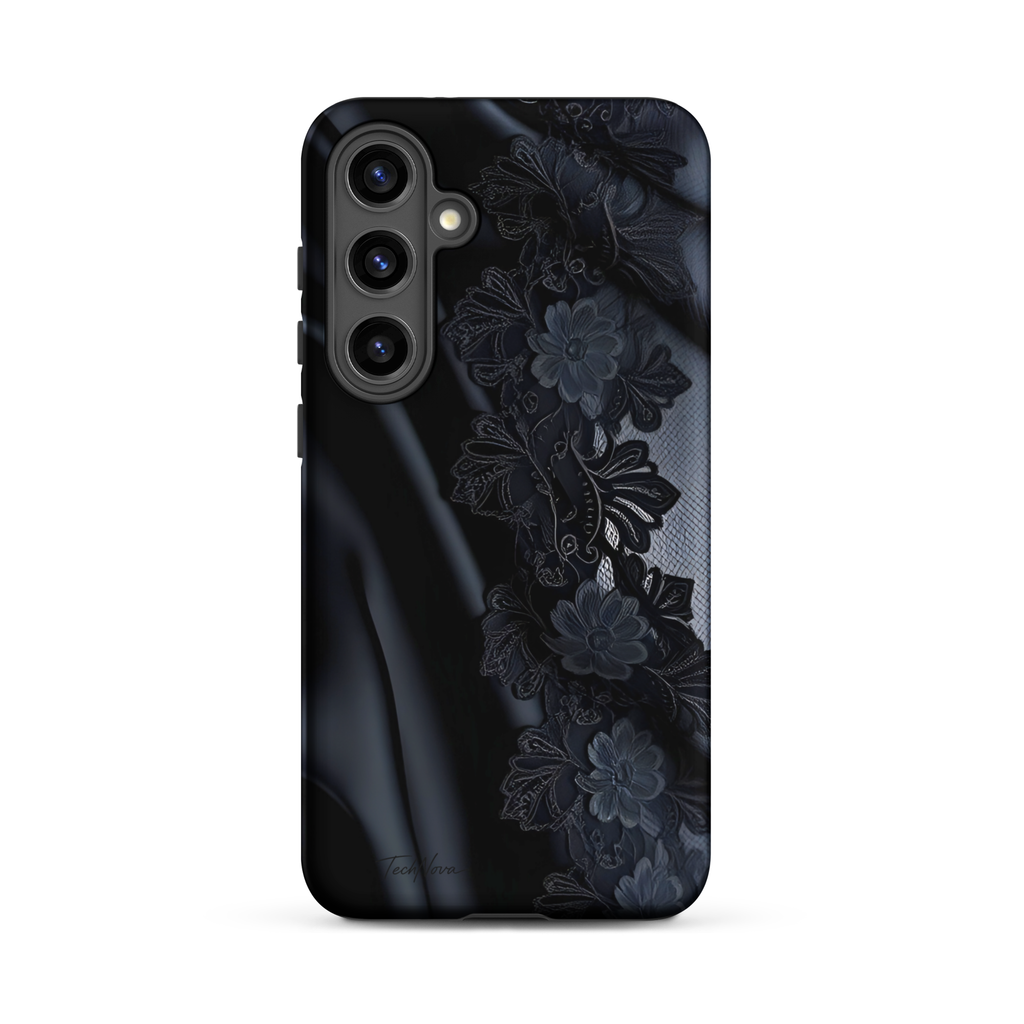 Coque Samsung TechNova Couture Signature - Protection premium haute couture double couche avec charge par induction