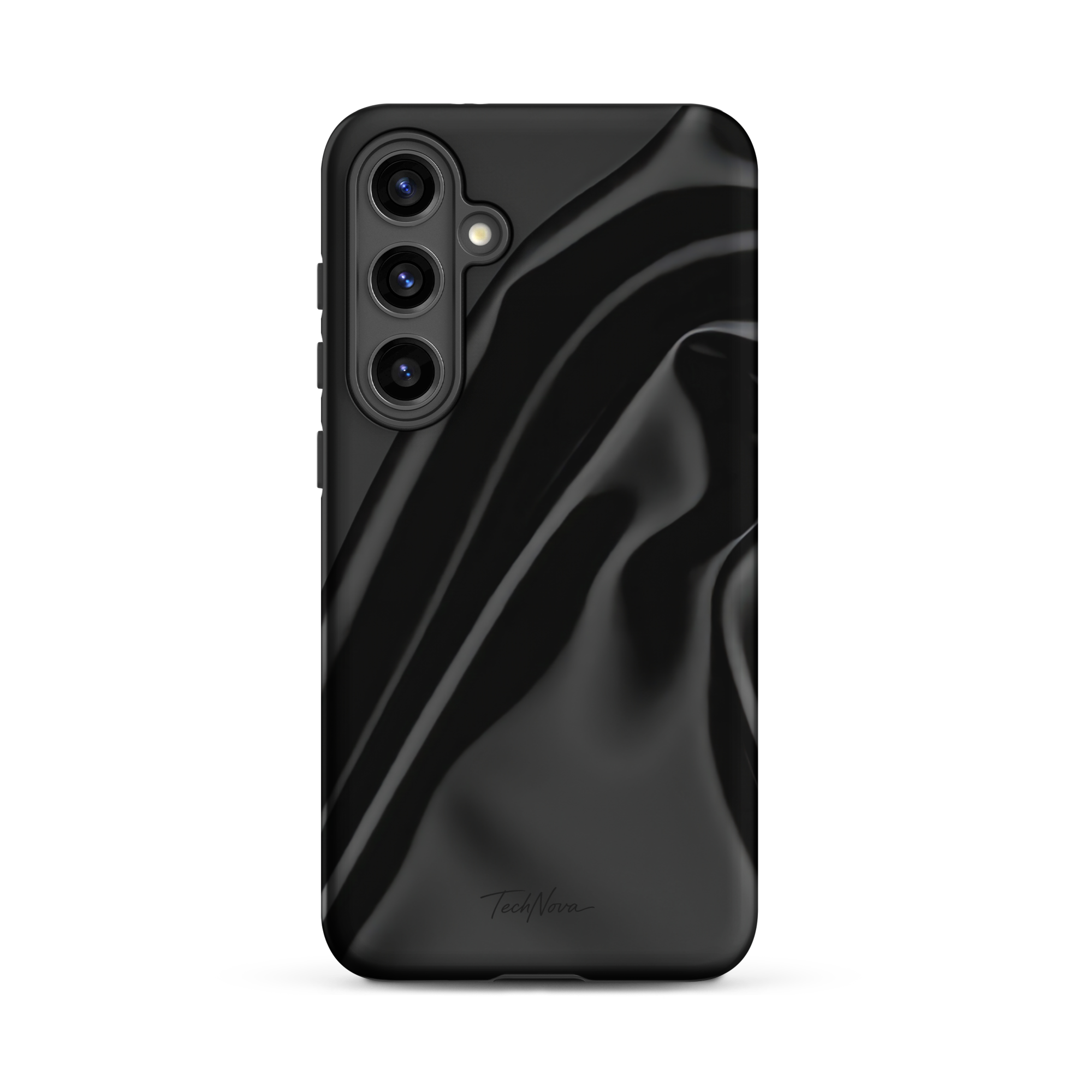 Coque Samsung TechNova Couture Signature - Protection premium haute couture double couche avec charge par induction