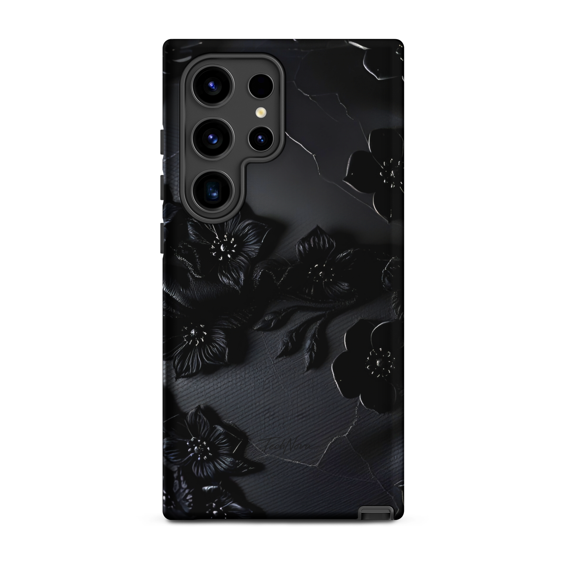 Coque Samsung TechNova Couture Signature - Protection premium haute couture double couche avec charge par induction