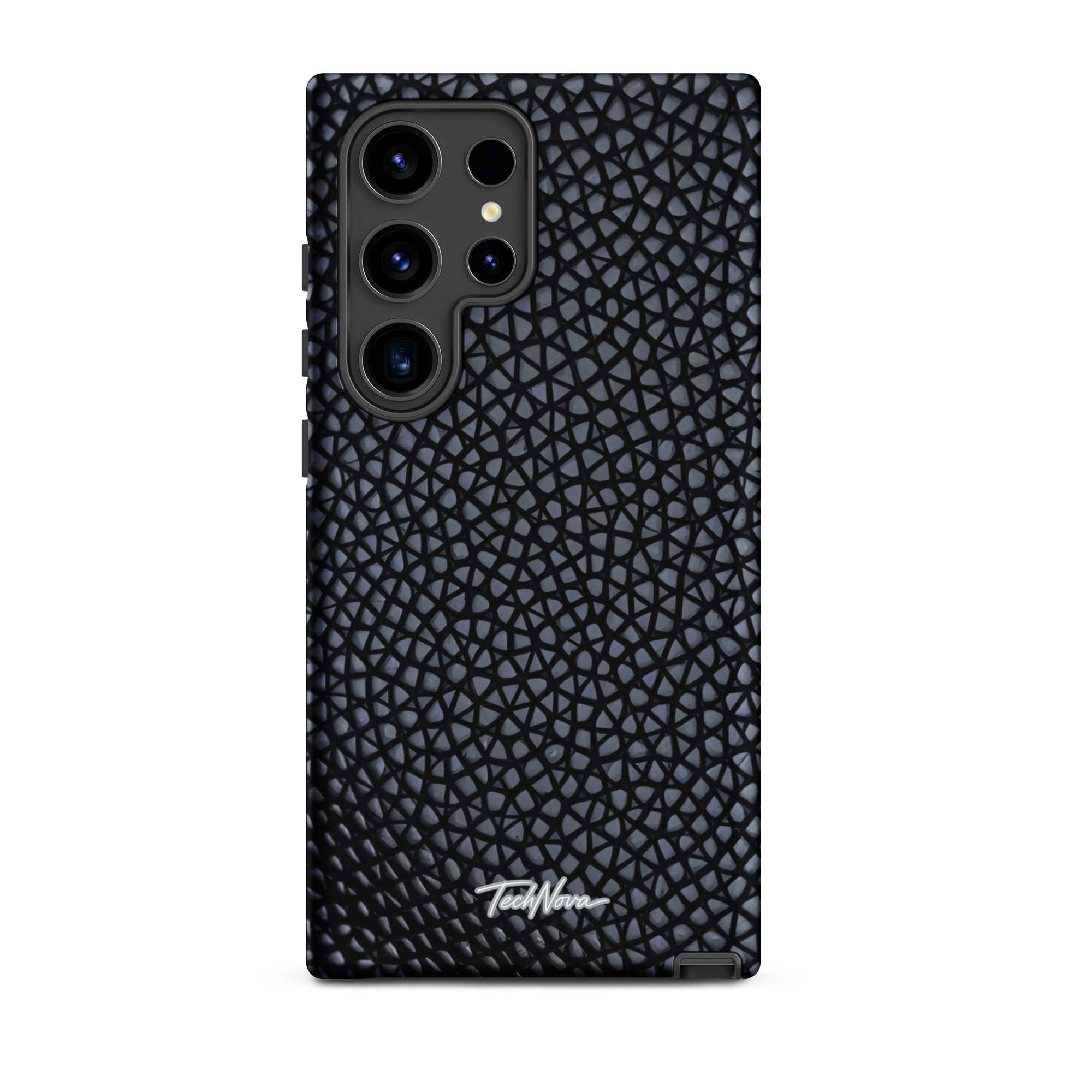 Coque Samsung TechNova Couture Signature - Protection premium haute couture double couche avec charge par induction