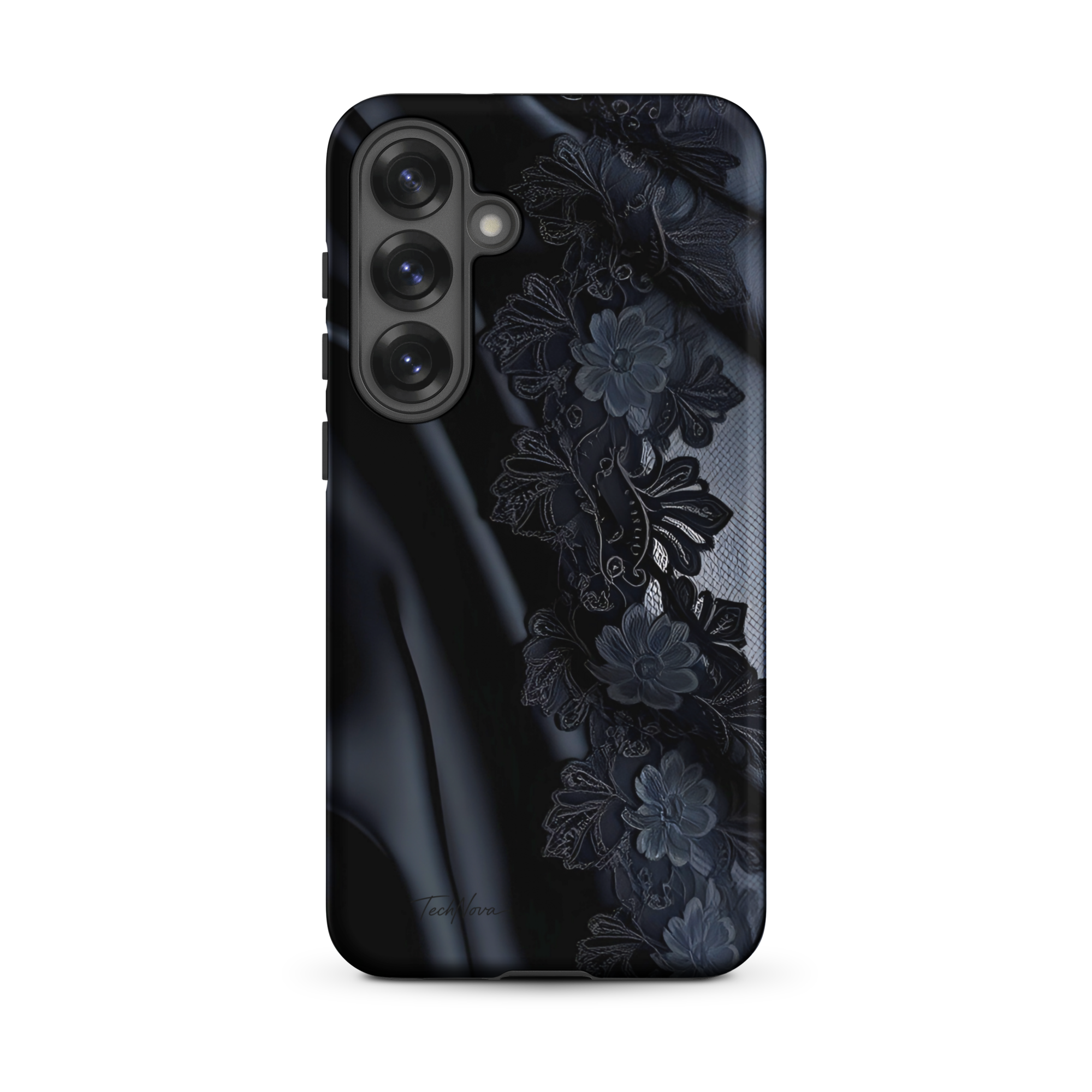 Coque Samsung TechNova Couture Signature - Protection premium haute couture double couche avec charge par induction