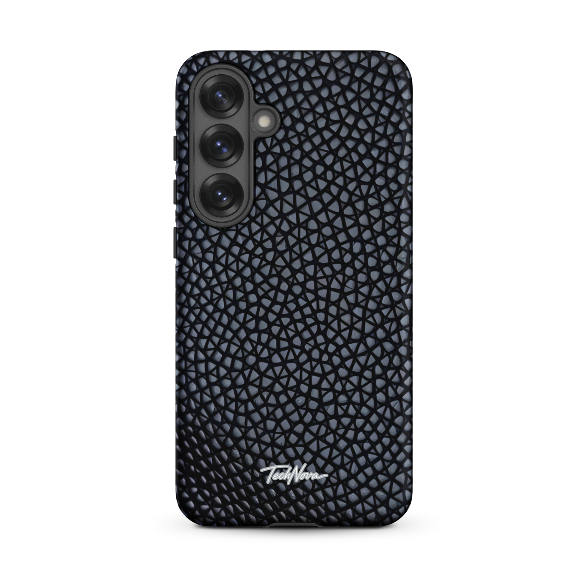 Coque Samsung TechNova Couture Signature - Protection premium haute couture double couche avec charge par induction