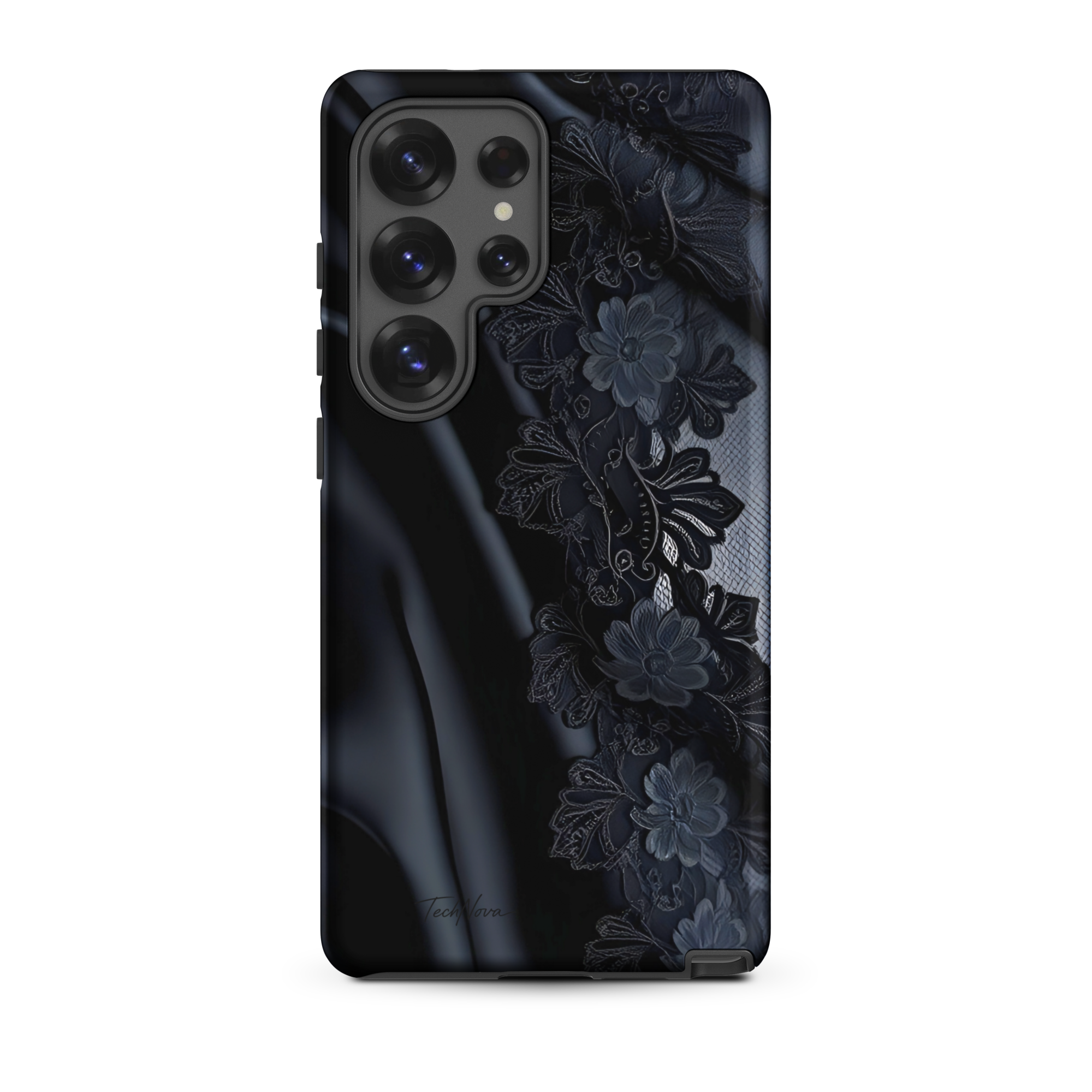 Coque Samsung TechNova Couture Signature - Protection premium haute couture double couche avec charge par induction