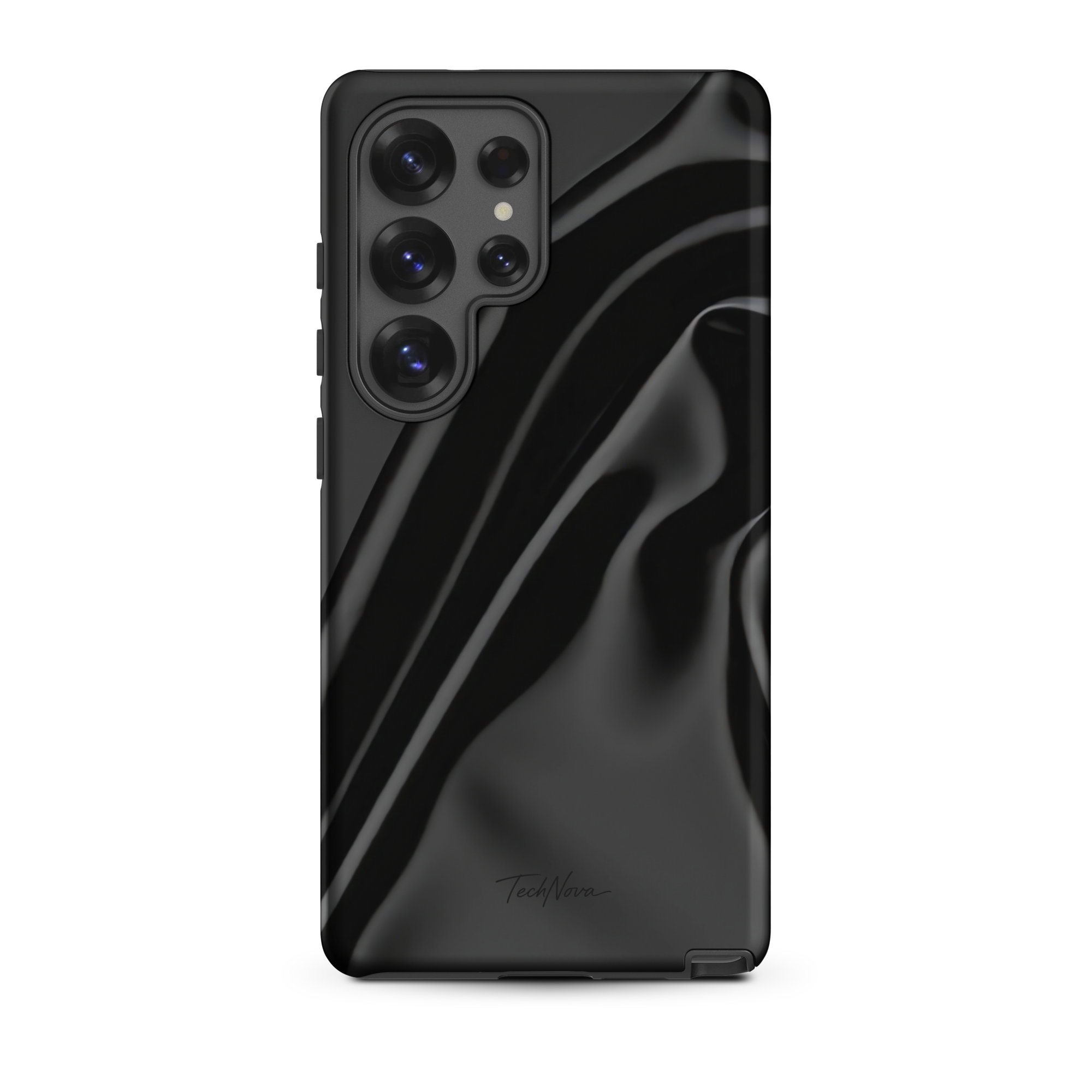 Coque Samsung TechNova Couture Signature - Protection premium haute couture double couche avec charge par induction